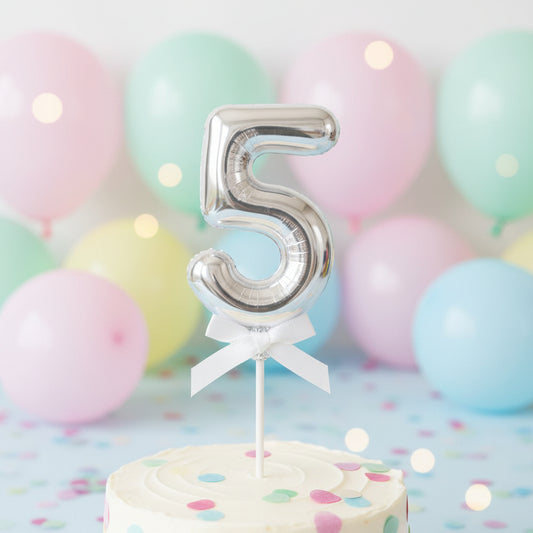 Cake topper Number -"5"