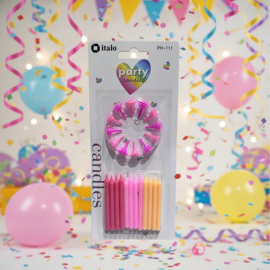 Happy birthday Candle (12 PCS)