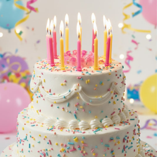 Happy birthday Candle (12 PCS)