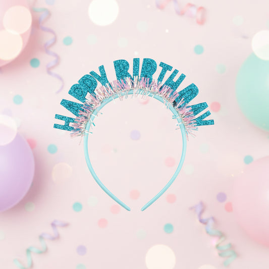ITALO BIRTHDAY HAIRBAND( BLUE )