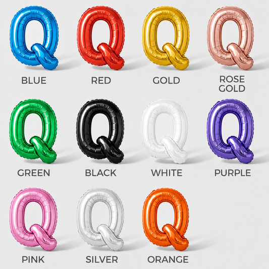 16" Foil Balloon Letter "Q"