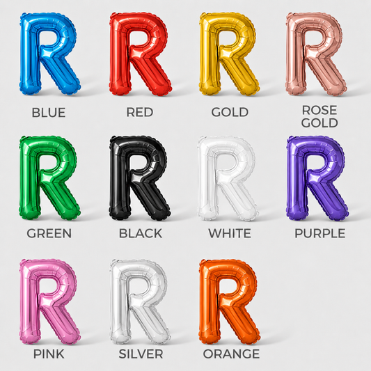 16" Foil Balloon Letter "R"