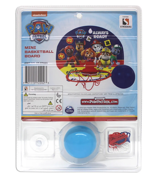 PAW PATROL- BASKET BALL SET ST-PP023