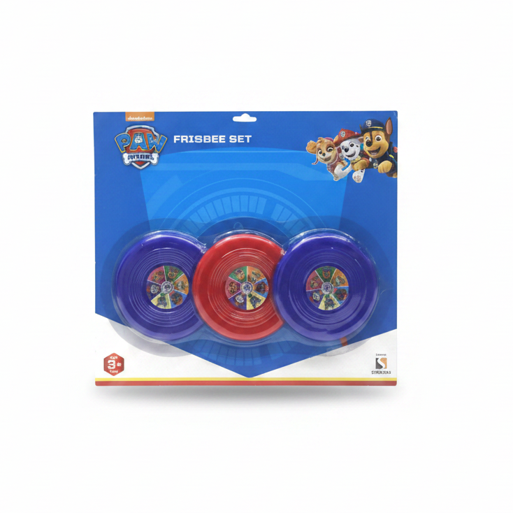 Paw Patrol Multi-Piece Frisbee Flying Disc Set (ST-PP041) – London