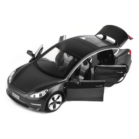 Tesla Alloy Car Model Black