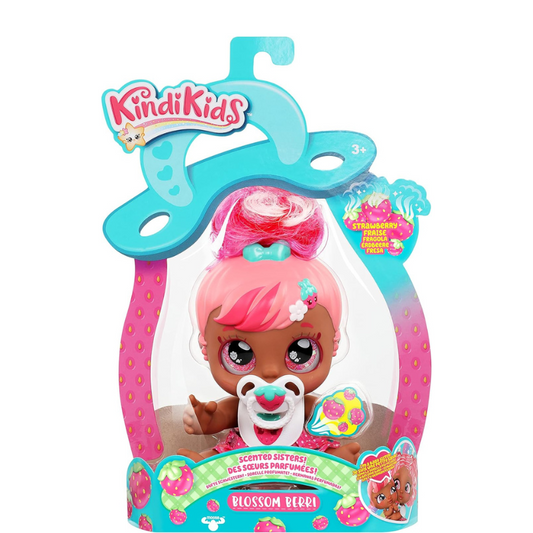 Kindi Kids Scented Sisters 6.5 Inch Doll Blossom Berri