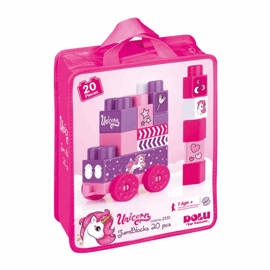 Dolu Unicorn Mega Blocks 20 Pcs In Bag