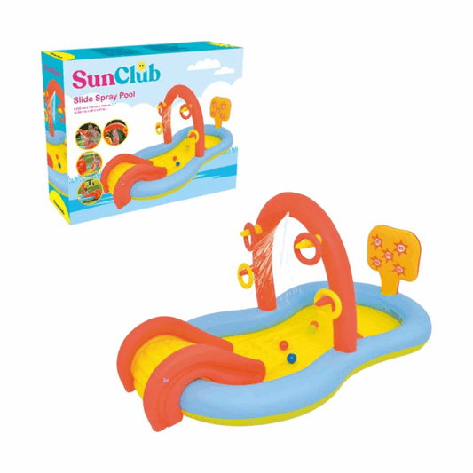 Sun Club Slide Spray Pool
