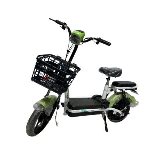 By-js Kids Electric Scooter - Green