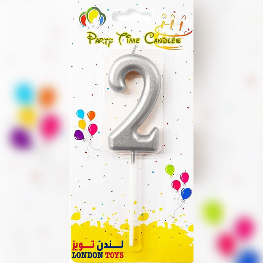 Party - Number Candle (Number 2)