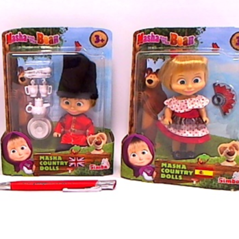 Masha, Country-edition, 4-assorted