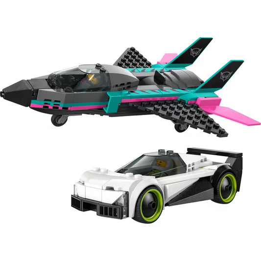 LEGO City Jet Vs. Car 60489
