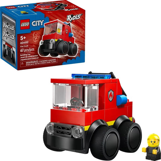 LEGO City Rides – Fire Truck 60482