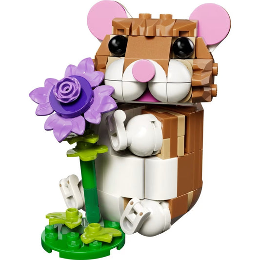 LEGO Creator 3-in-1 Cute Hamster With A Flower 31376