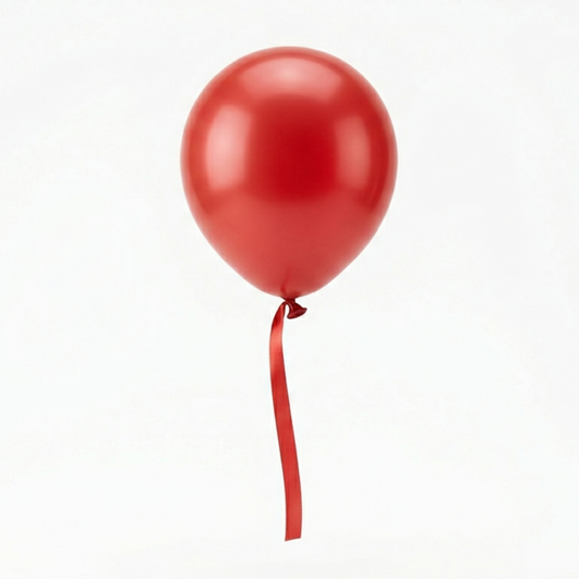Metallic Red Helium Balloon – Single