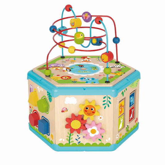 Tooky Toy - 7 In 1 Activity Cube