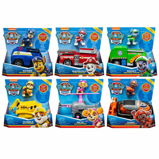 Paw Patrol Vehicle With Collectible Figure