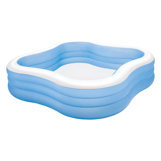 Intex Beach Wave Swim Center Inflatable Family Pool - 2.29m X 2.29m X 56cm