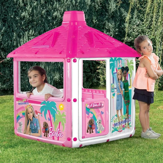 DOLU Barbie City House Playhouse (135 x 104 x 104cm)