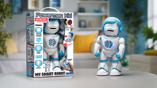 Powerman Kid My Smart Robot Bilingual