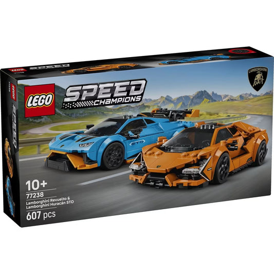 LEGO Speed Champions Lamborghini Revuelta and Huracan sto 77238