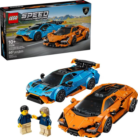 LEGO Speed Champions Lamborghini Revuelta and Huracan sto 77238