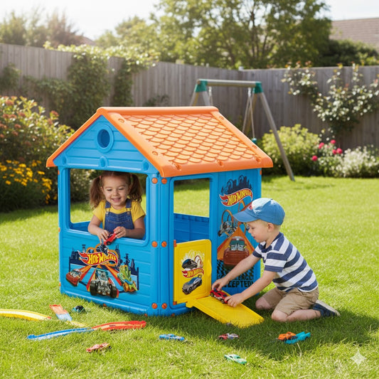 DOLU Hot Wheels My First Playhouse (125 x 100 x 104cm)