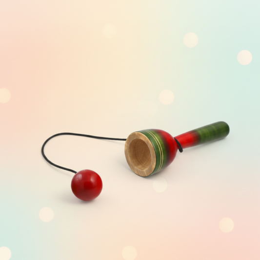 Wooden Cup Catch Ball Game