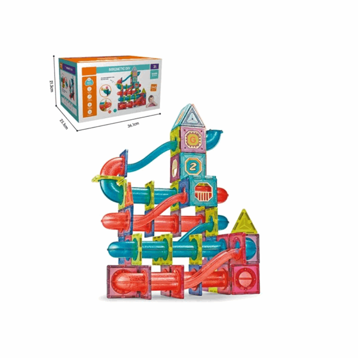 Magnetic Building Block Set 145 Pcs