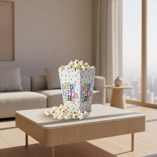 Party Popcorn Cups 6-Piece Pack! ( Popcorn Cup Only )