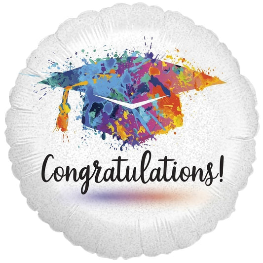 Graduation Foil Balloon – 18 Inch (Helium Filled)