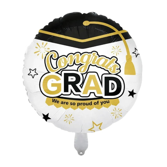Graduation Foil Balloon – 18 Inch (Helium Filled)