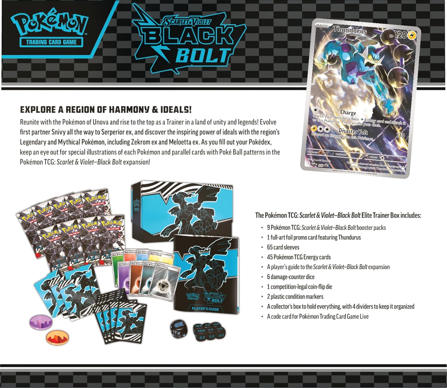Pokmon TCG: Scarlet & Violet 10.5 - Black Bolt Booster Bundle - English - New/Sealed Pokmon TCG: Scarlet & Violet 10.5 - Black Bolt Booster Bundle - English - New/Sealed