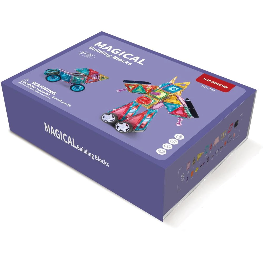 Magic Blocks XINBIDA Magical Building Blocks 90 Pcs – London Toys