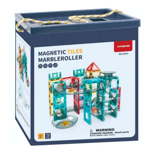 Magnetic Tiles - Marble Roller - 72 Pcs