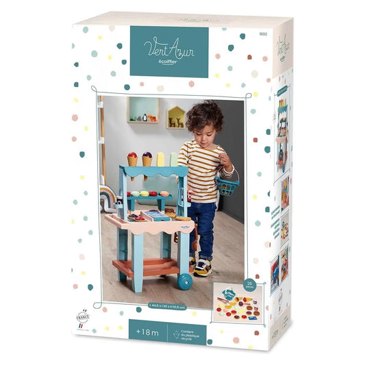 Ecoiffier Delight Market 1692 | Kids Supermarket Play Set | Pretend Play Shop