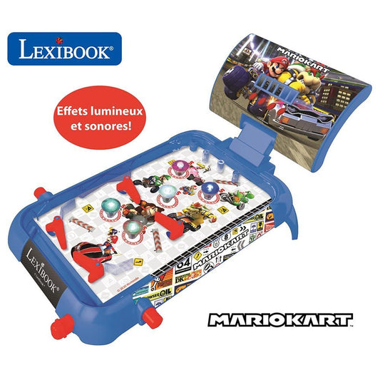 Lexibook Mario Kart Electronic Pinball with Lights & Sounds