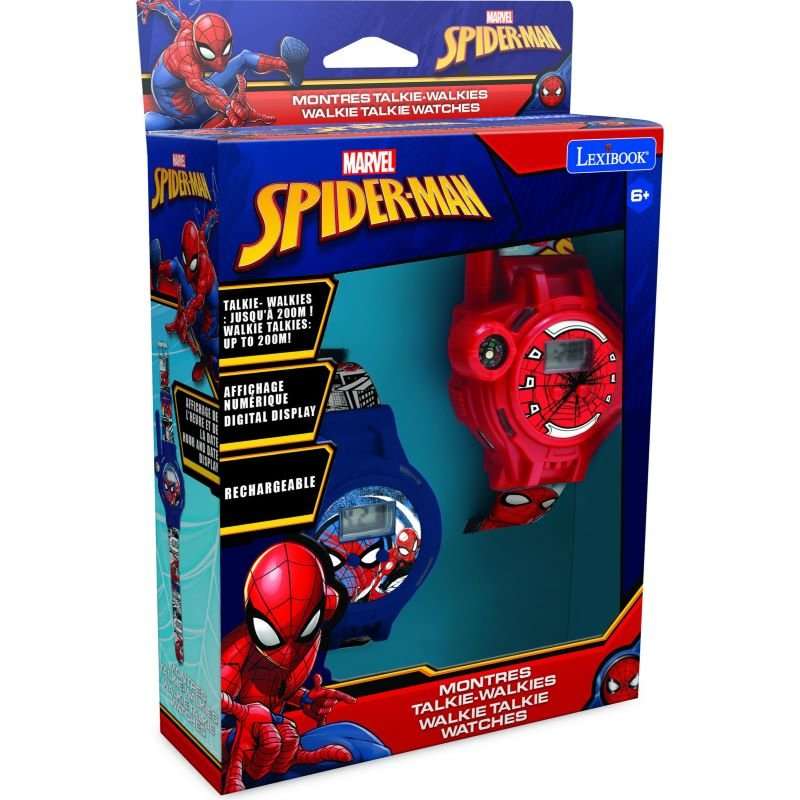 Lexibook Spiderman 2-in-1 Spy Watch Walkie-talkie (200m Range)