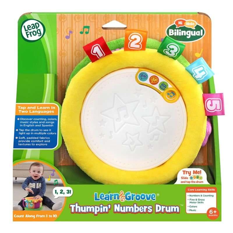 Leapfrog Learn And Groove Thumpin' Numbers Drum