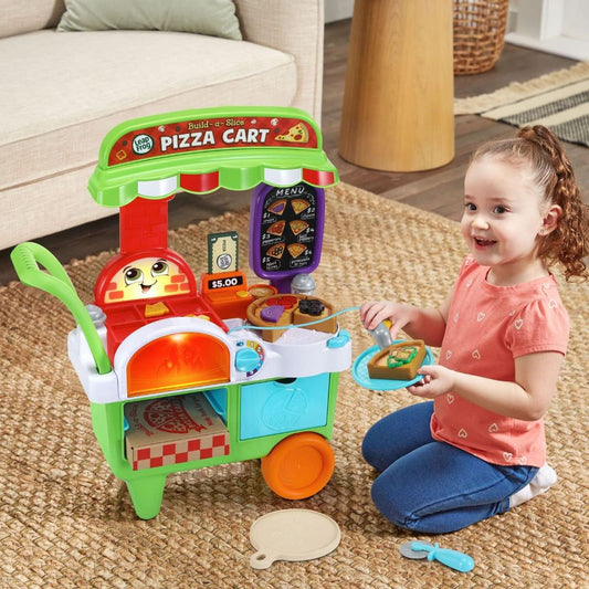 LeapFrog Build-a-Slice Pizza Cart