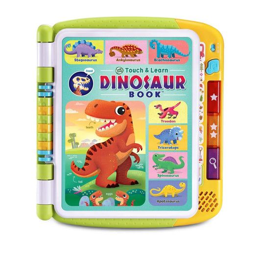 LeapFrog - Touch & Learn Dinosaur Educational & Interactive Book (500+ Touchpoints)