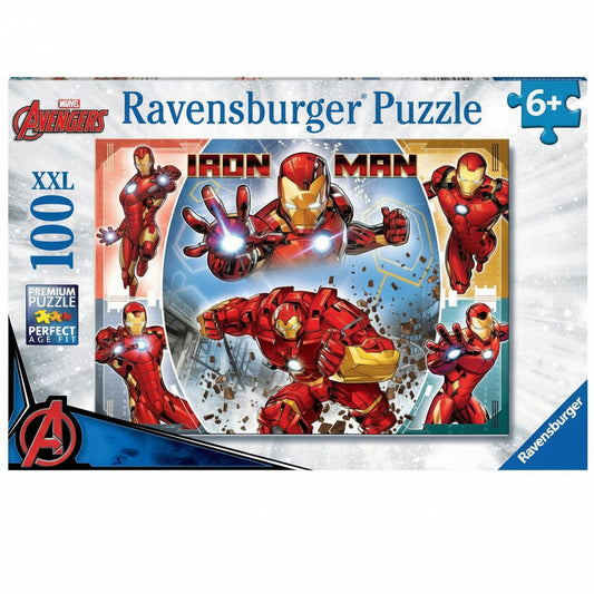 Ravensburger - Puzzle  100 Pieces (Iron Man)