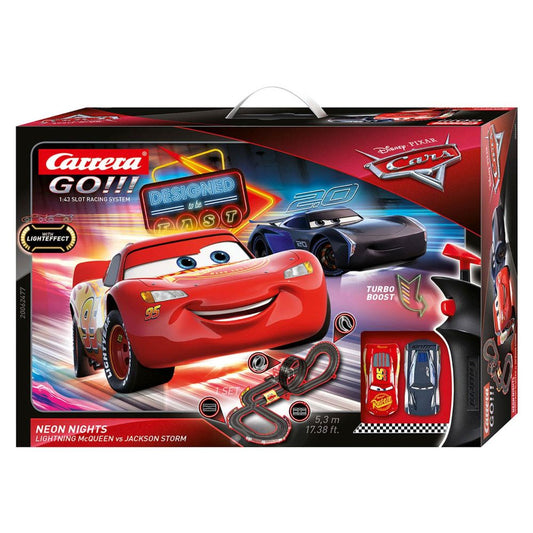 Carrera GO!!! Racetrack - Cars Neon Nights (5.3M)