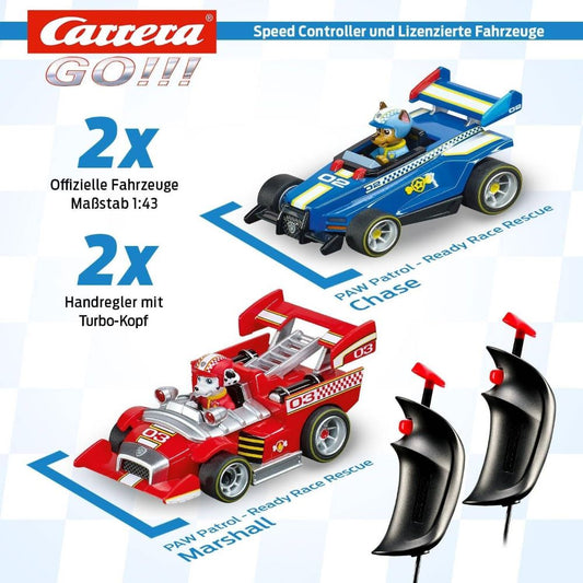 Carrera GO!!! PAW Patrol Ready Race Rescue Set (4.9M)