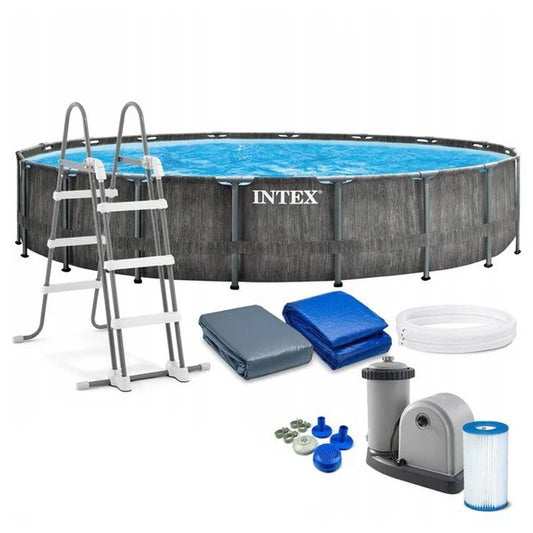 Intex Greywood Prism Frame Premium Pool Se