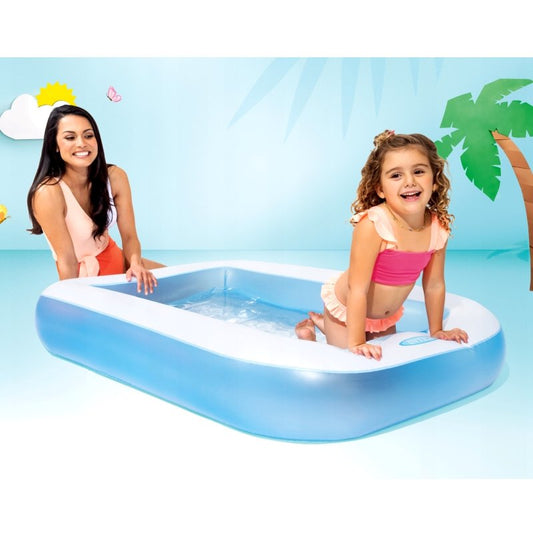 Intex Inflatable Rectangle Blue Pool