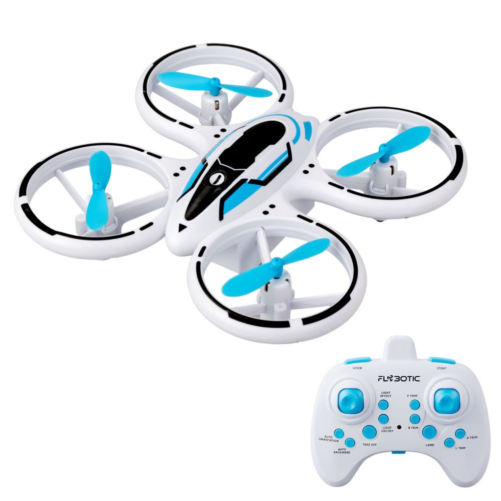 Neon Fly Ride Robot Silverlit Flybotic - Neon Stunt 360 ° Flip & Stunt Drone – London Toys