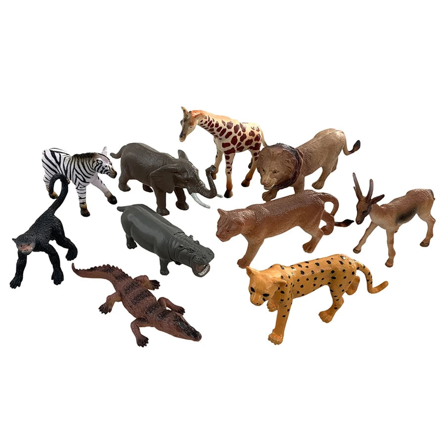 Wenno Wild Animals In Window Box 10pcs – London Toys