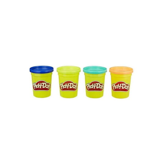 Play-Doh 4-Pack of Wild Colors Modeling Compound (net weight 16 oz/448g)