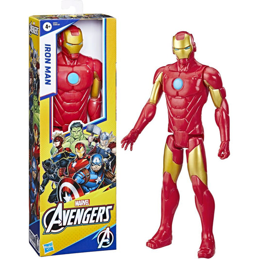 Marvel Avengers Titan Hero Series 12-Inch Deluxe Iron Man Action Figure